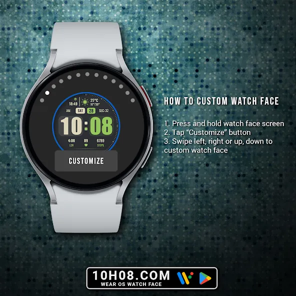 Watch face 10h08.com #145 screenshot 7