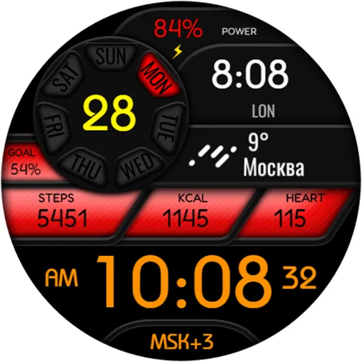 DIGI CUNATAMO WS63 Watch face screenshot 19