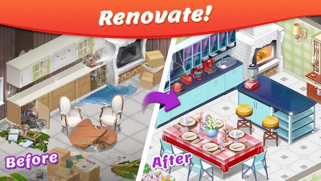 Tropical Forest: Match 3 Story screenshot 2