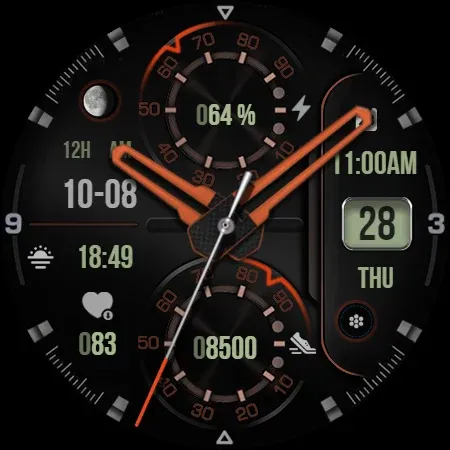 KF158 Watch face screenshot 10