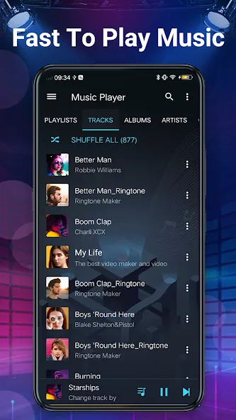 Music Player - Bass booster screenshot 8