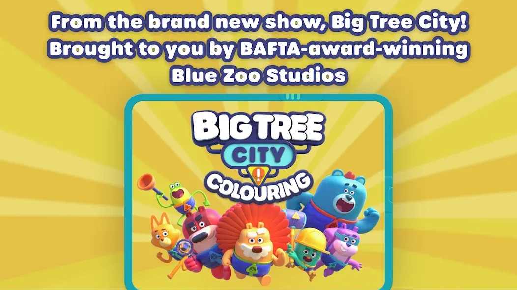Big Tree City: Colouring Game screenshot 1