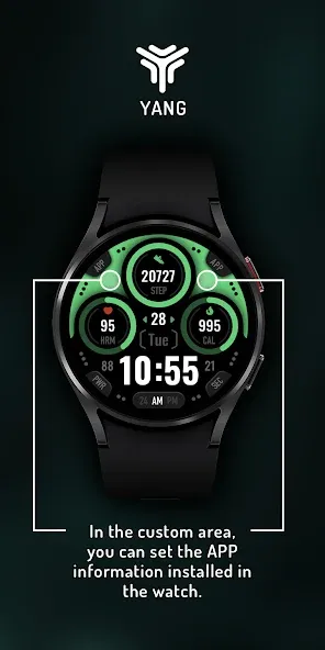 Casual colors: Watch Face screenshot 4