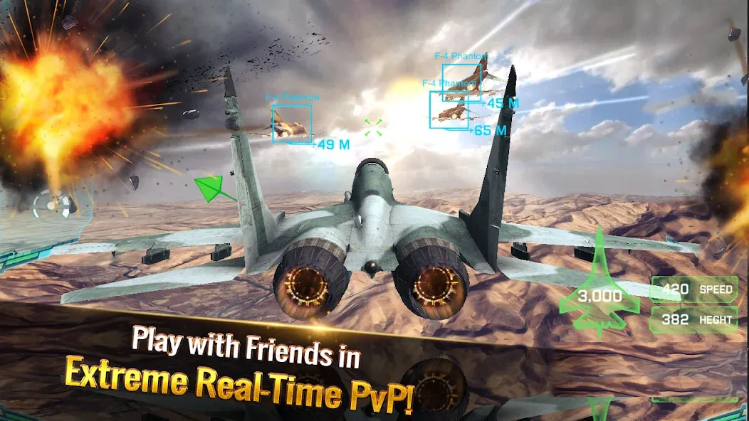 avião de combate ace: moderno screenshot 1