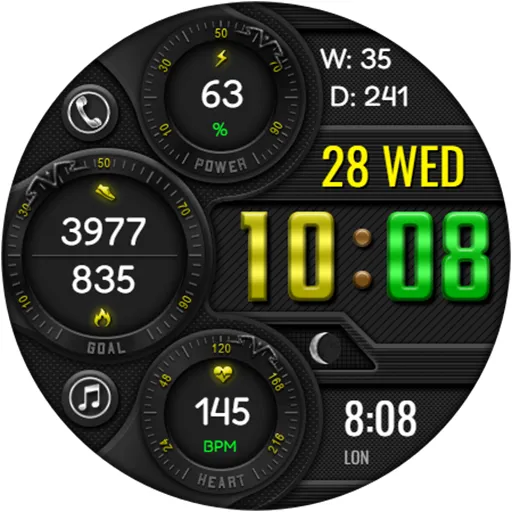 DIGI REPLANT WS29 Watch face screenshot 17