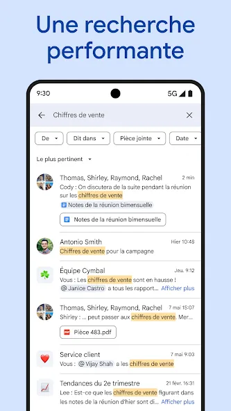Google Chat screenshot 4