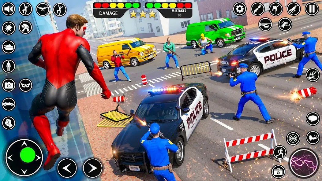 Spider Rope Hero City Rescue screenshot 6