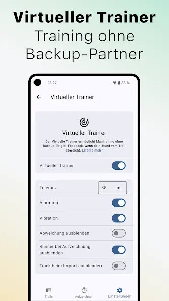 The Mantrailing App screenshot 5