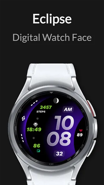 Eclipse: Digital Watch Face screenshot 5