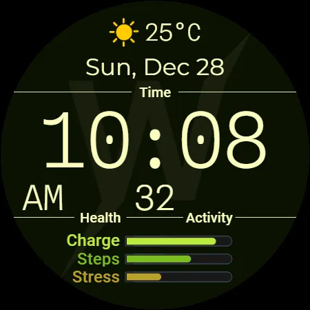 Brut Ledger Watch Face screenshot 6