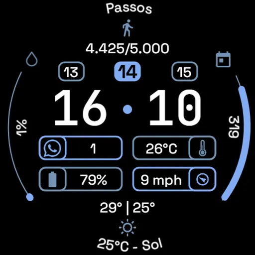 AD Holo - Watch Face screenshot 22