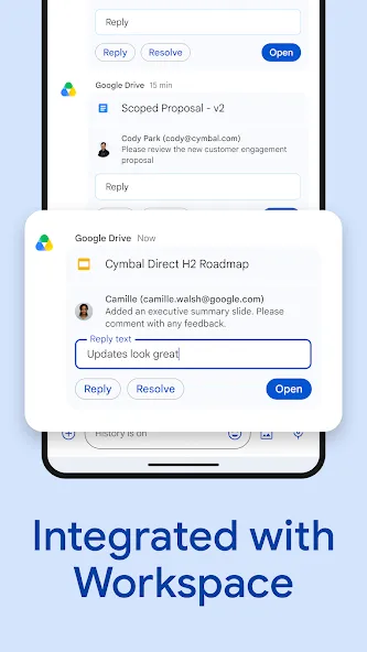Google Chat screenshot 5