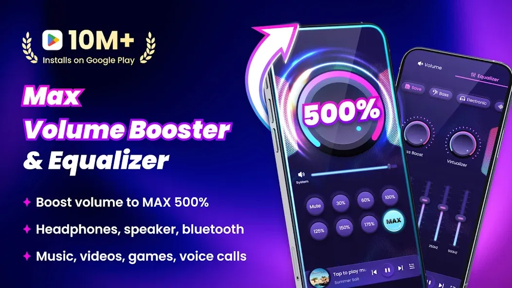 Volume Booster - Sound Booster screenshot 1