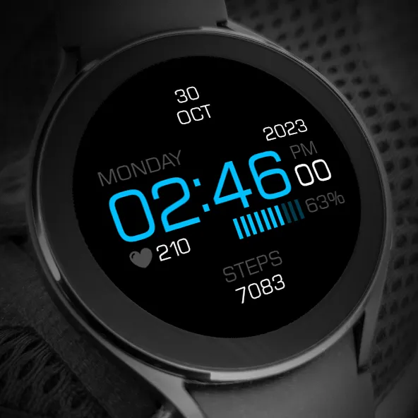 Key099 Digital Watch Face screenshot 7