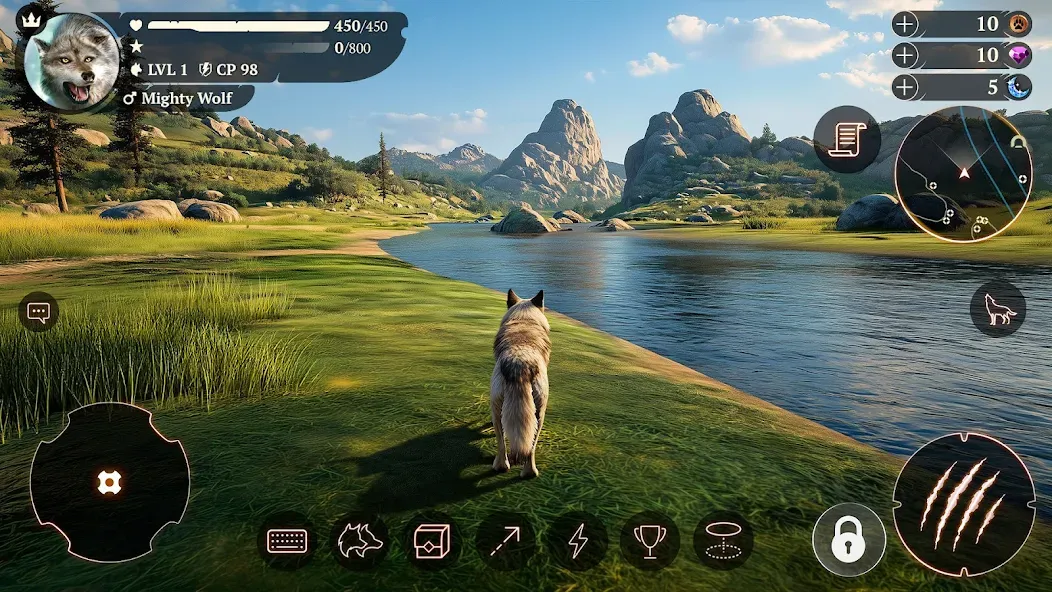 The Wolf: Juego de Animales screenshot 1