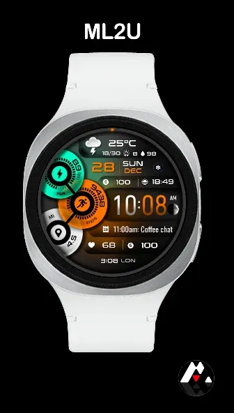 ML2U 374 Watch Face screenshot 1