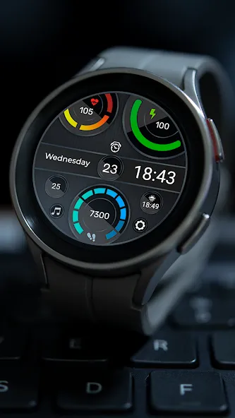 IA70 Digital Watchface screenshot 2