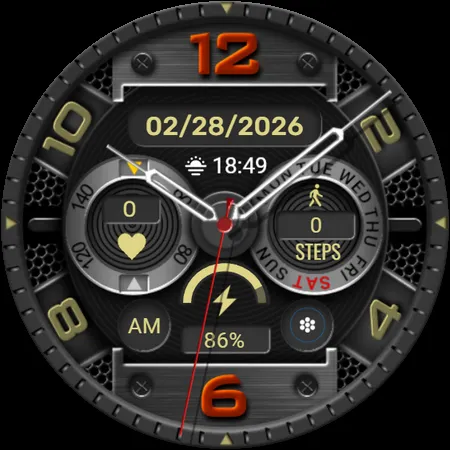 SY54 Watch Face for Wear OS screenshot 25