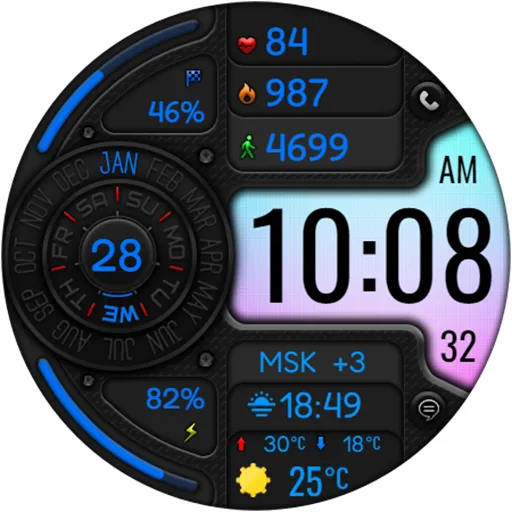 DIGI LITRACON CTS79 Watch face screenshot 20