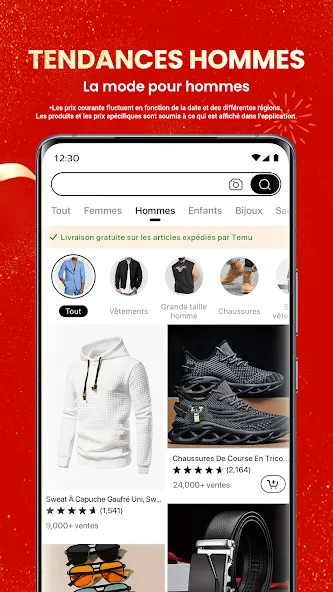 Temu : Achats et Mode en Ligne screenshot 4