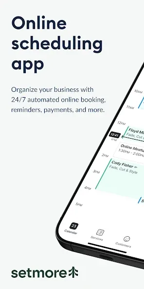 Setmore Appointment Scheduling screenshot 1