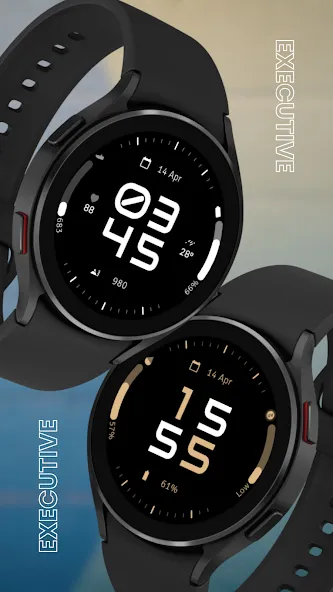 EXD156: Digital Watch Face screenshot 1