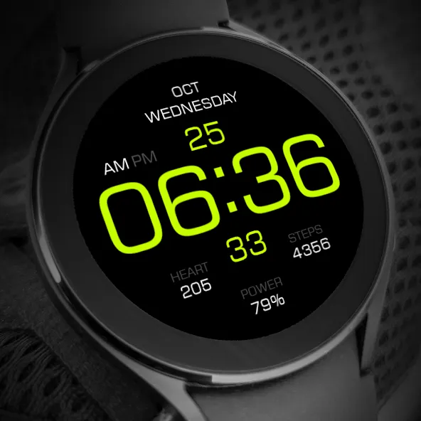 Key104 Digital Watch Face screenshot 7
