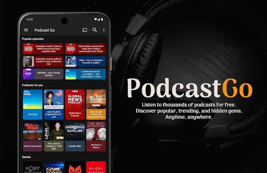 Podcast Go screenshot 1