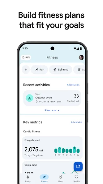 Google Health (Fitbit) screenshot 2