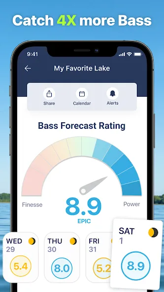 BassForecast: Fishing Forecast screenshot 2