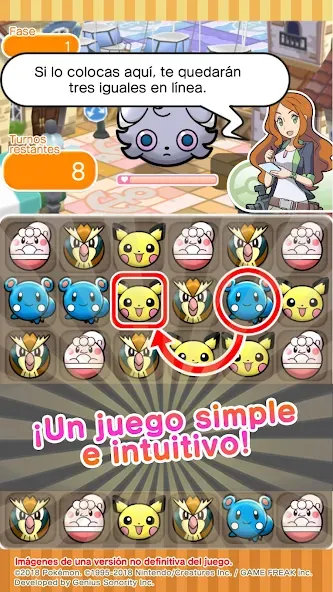 Pokémon Shuffle Mobile screenshot 3