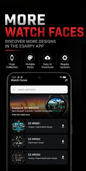 ES WR0022 – Sport Watch Face screenshot 7