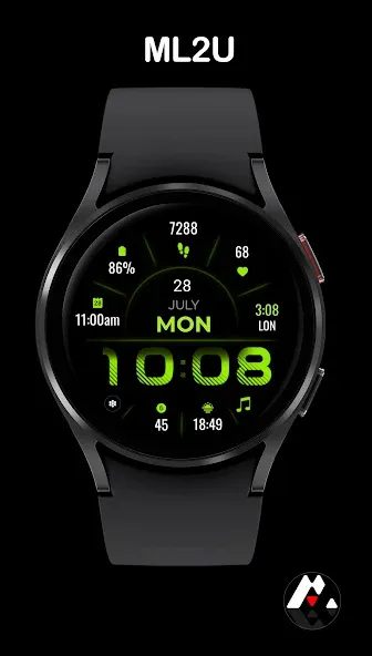 ML2U 127 Watch Face screenshot 3