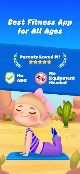 Kids Workout & Fitness screenshot 1