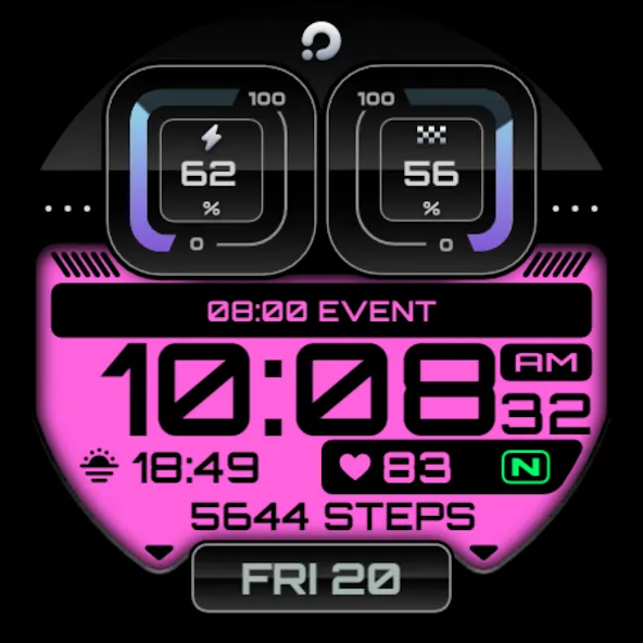 PRADO 01 Digital Watch Face screenshot 10