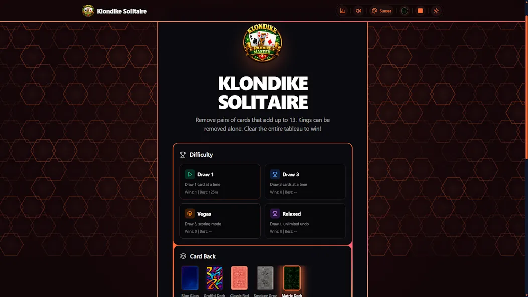 Klondike Solitaire Offline screenshot 24