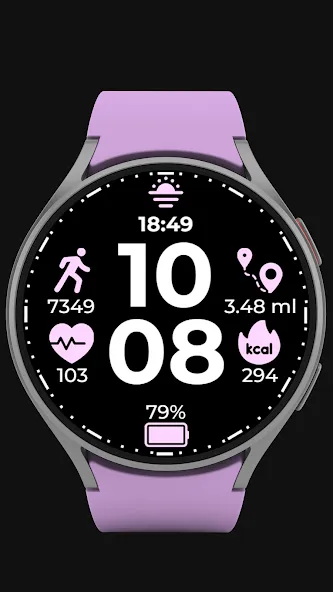 CC Clean 18 Watch Face screenshot 5