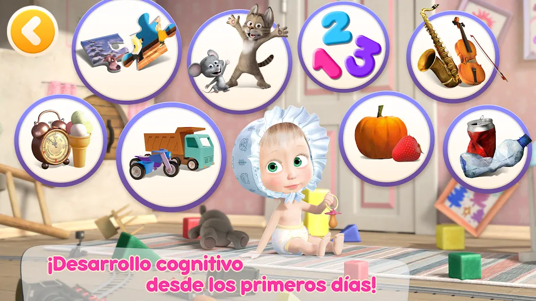 Masha y el Oso: Juego de Bebes screenshot 2
