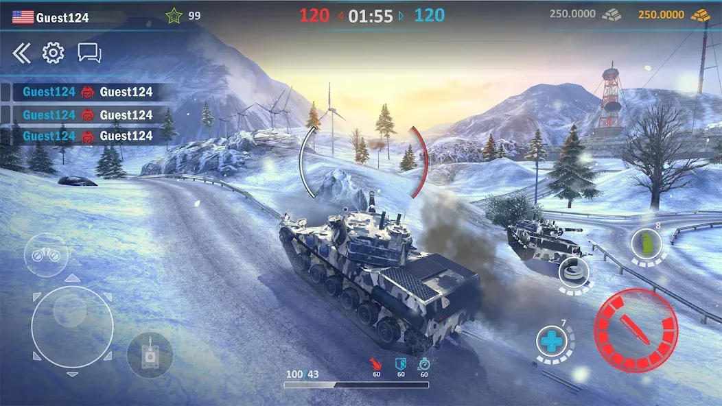 Modern Assault Tanks: War Game screenshot 1