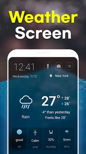 Weather Screen - Forecast screenshot 1
