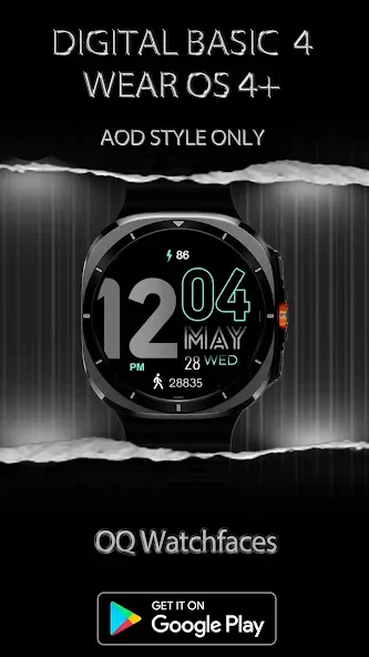 Digital Basic 4 Wear OS 5+ screenshot 30
