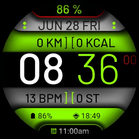 Watch Face J1 screenshot 12