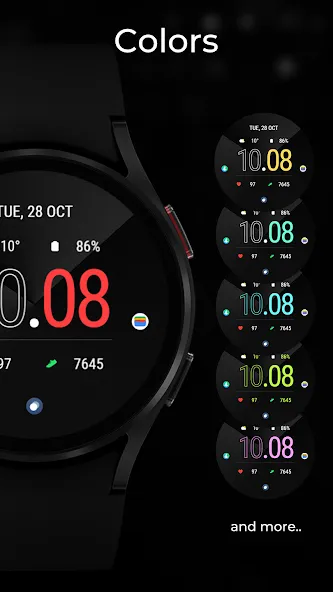 TVV Minimal 8 Watch Face screenshot 3