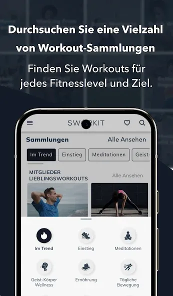Sworkit: Zuhause Fitness screenshot 4