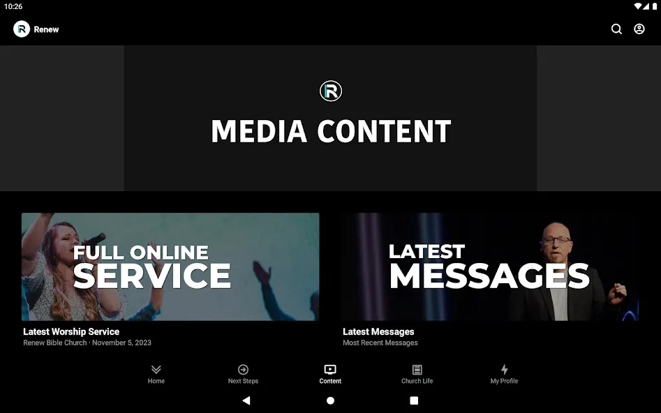 Renew Bible Church screenshot 13