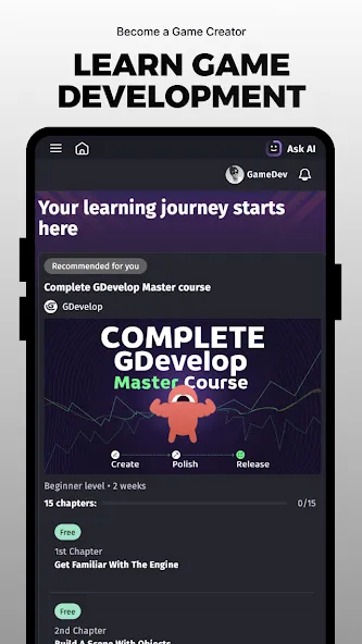 GDevelop - Create & Play Games screenshot 6