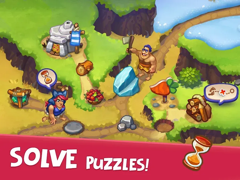 Tribe Dash - Stone Age screenshot 7