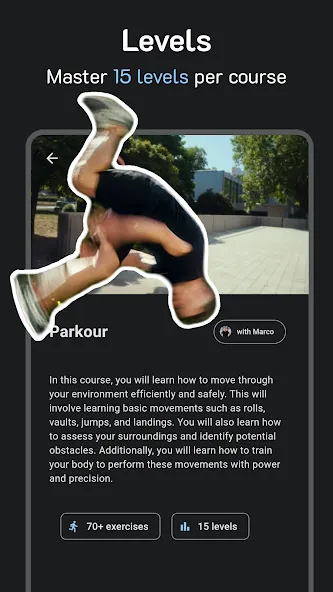 Thenics Flow: Movement Coach screenshot 2