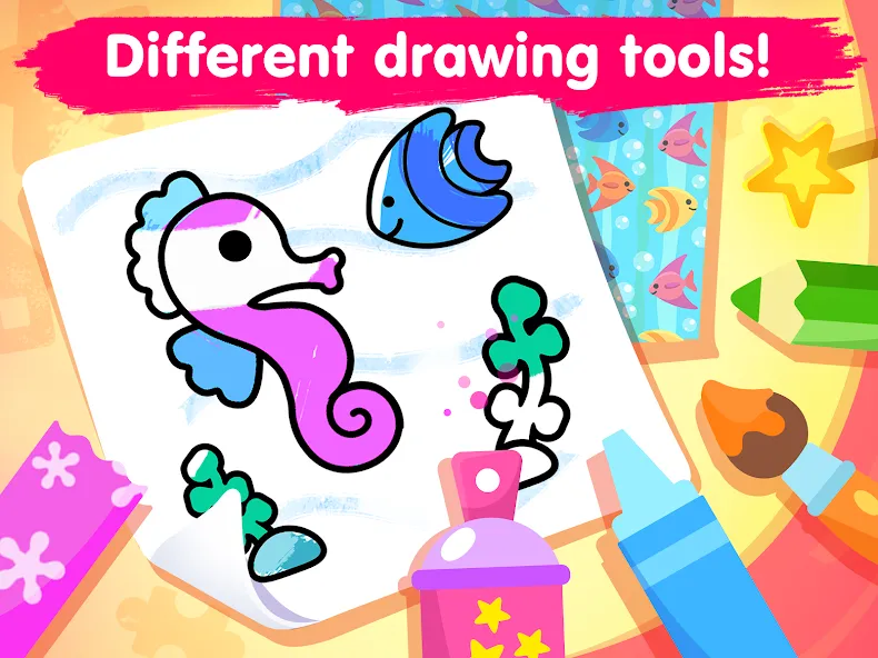 Coloring games for kids age 2 screenshot 8