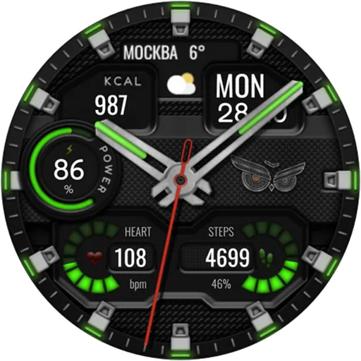 Hybrid TAKTIK WS66 Watch face screenshot 20
